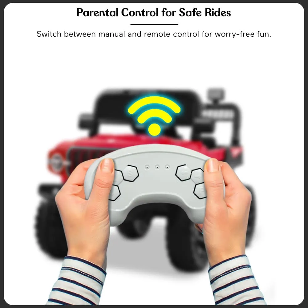 StarAndDaisy Ride On Jeep For Kids