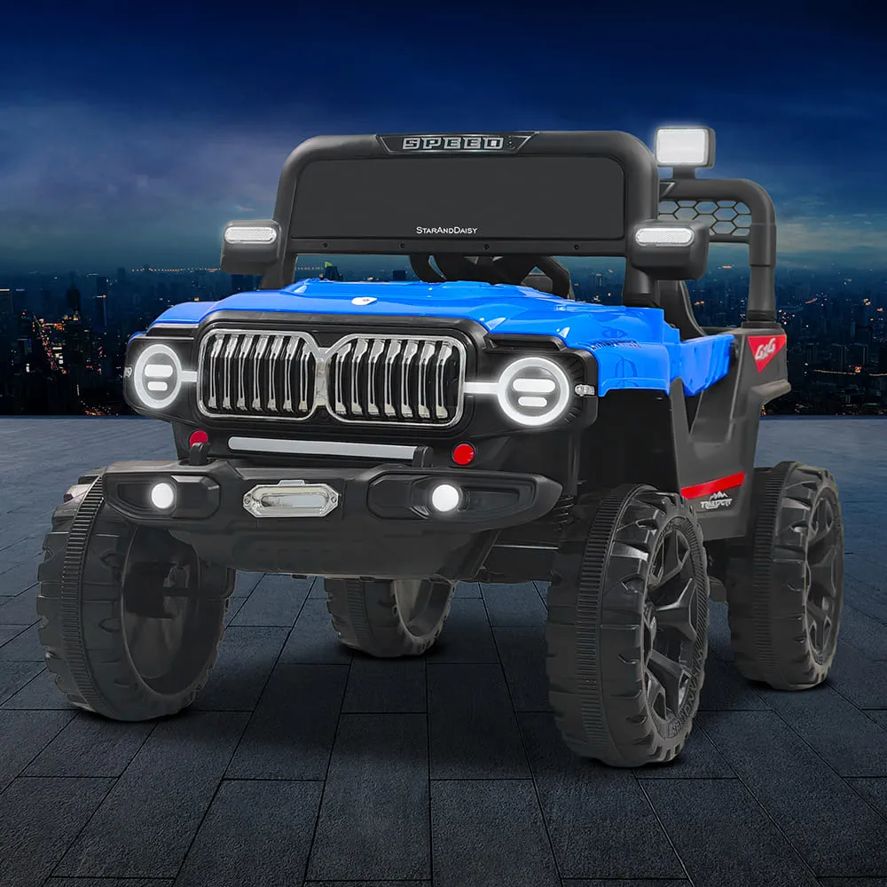 StarAndDaisy Premium Ride On Remote Control Jeep For Kids