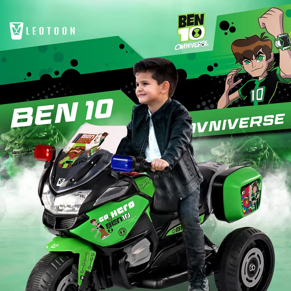 StarAndDaisy GSX Adventure Ben 10 Kids Ride-On Motorcycle
