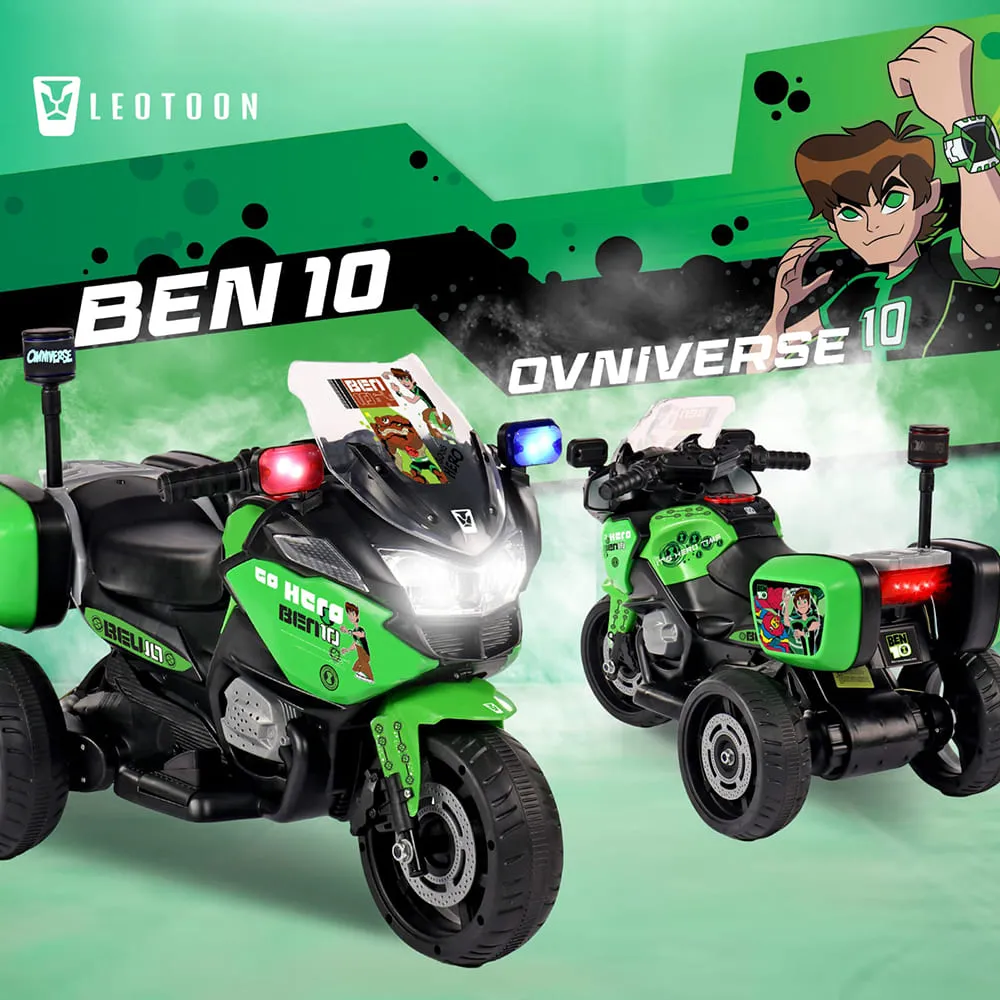 StarAndDaisy GSX Adventure Ben 10 Kids Ride-On Motorcycle