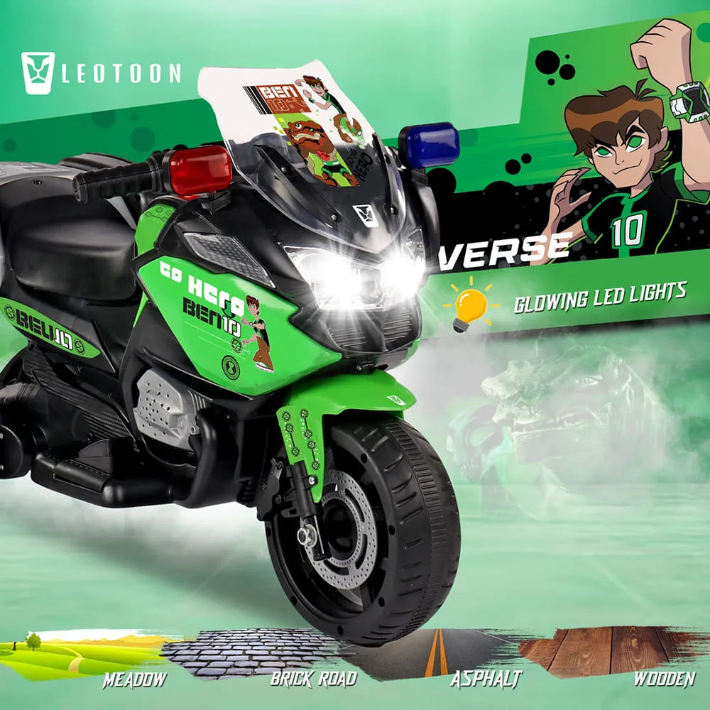 StarAndDaisy GSX Adventure Ben 10 Kids Ride-On Motorcycle
