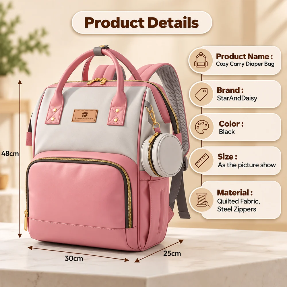Cozycarry Diaper Bag