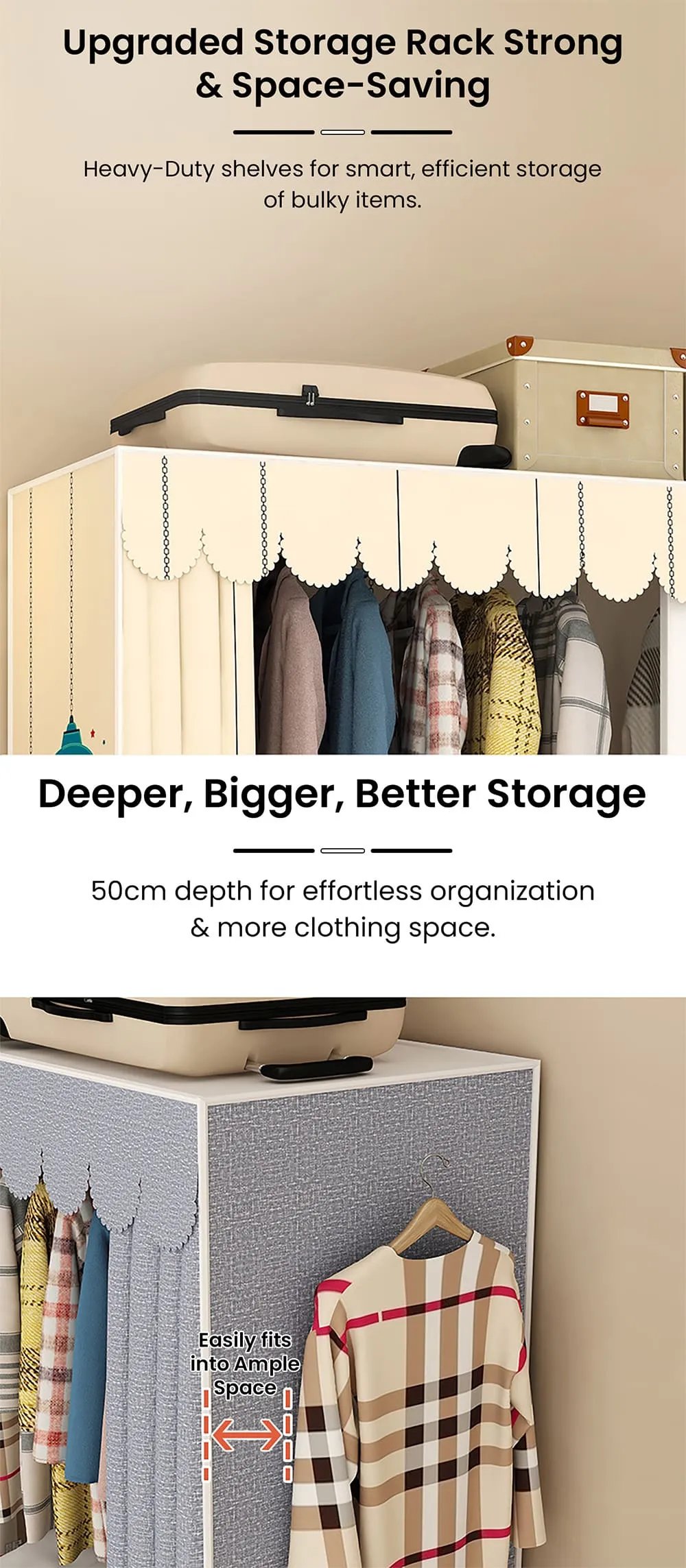 Kids Wardrobe with Playful Deisgn