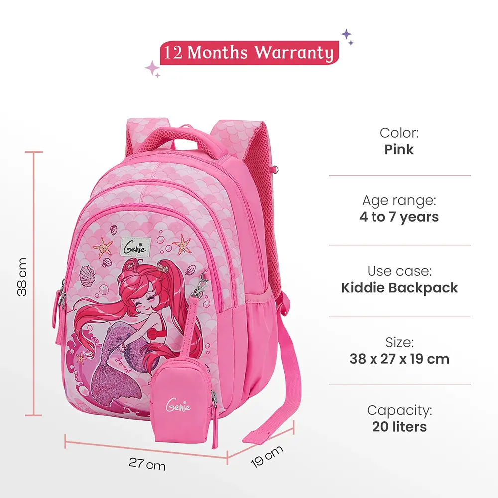 Mermaid_Kids_Bag_ pink
