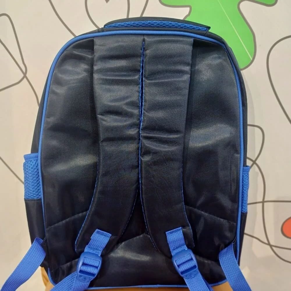 3D Space Design Backpack for Kids, Lightweight & Durable with Adjustable Shoulder Straps School Bag for Boys & Girls-Blue