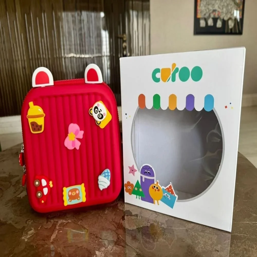 3D Cartoon Kids Backpack For Kids, Lightweight, Durable School Bag with Adjustable Straps, Smooth Zippers & Customizable Badges – Perfect for Kids & Travel-Red