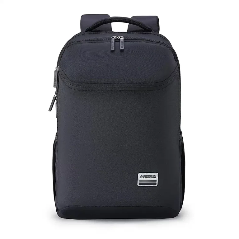American Tourister Boys School Backpack, 3 Full Compartments, Printed Design Backpack 37 Ltr - Slate 4.0 Style 01 Black
