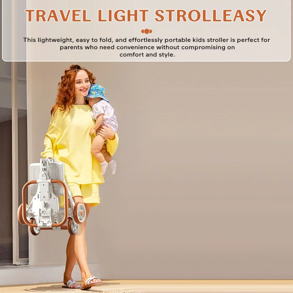 Luxury baby stroller