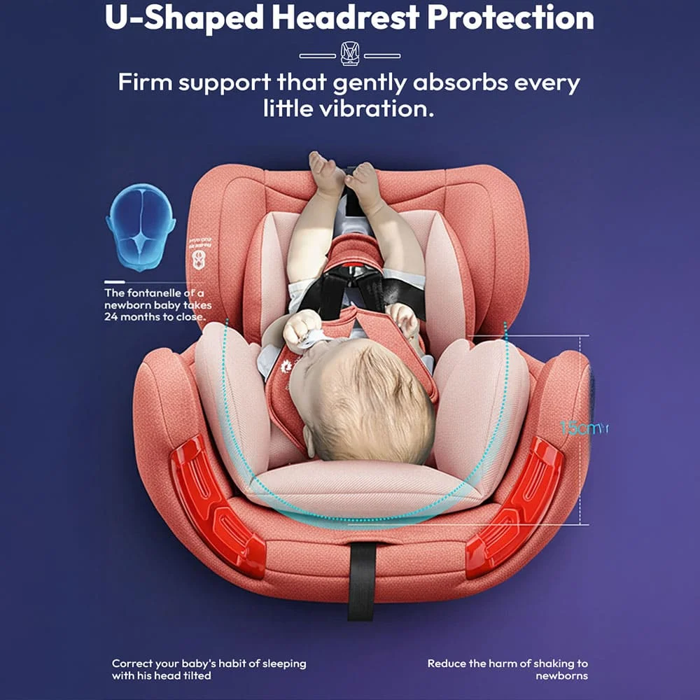 Baby Car Seat Pink