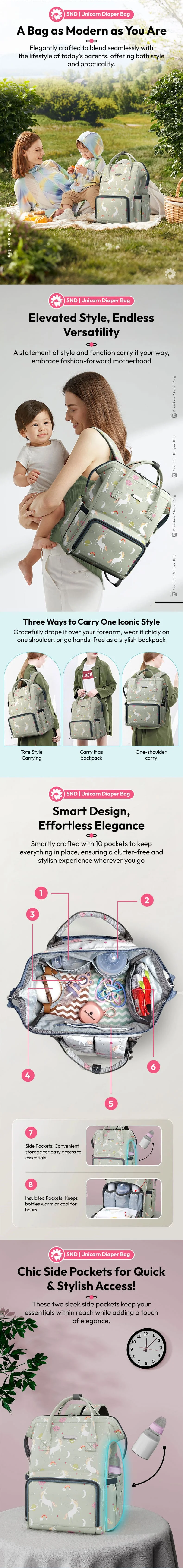 Spacious Diaper Bag
