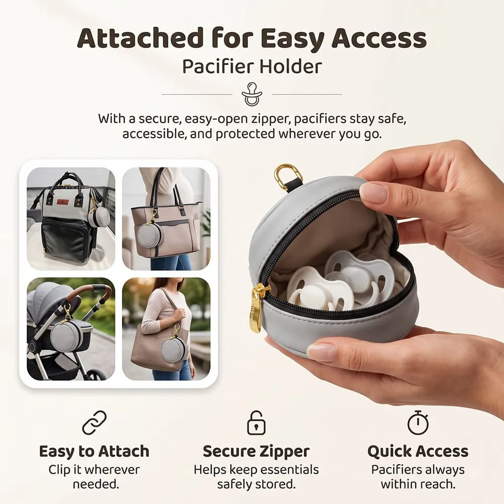 easy access Cozy carry bag grey black