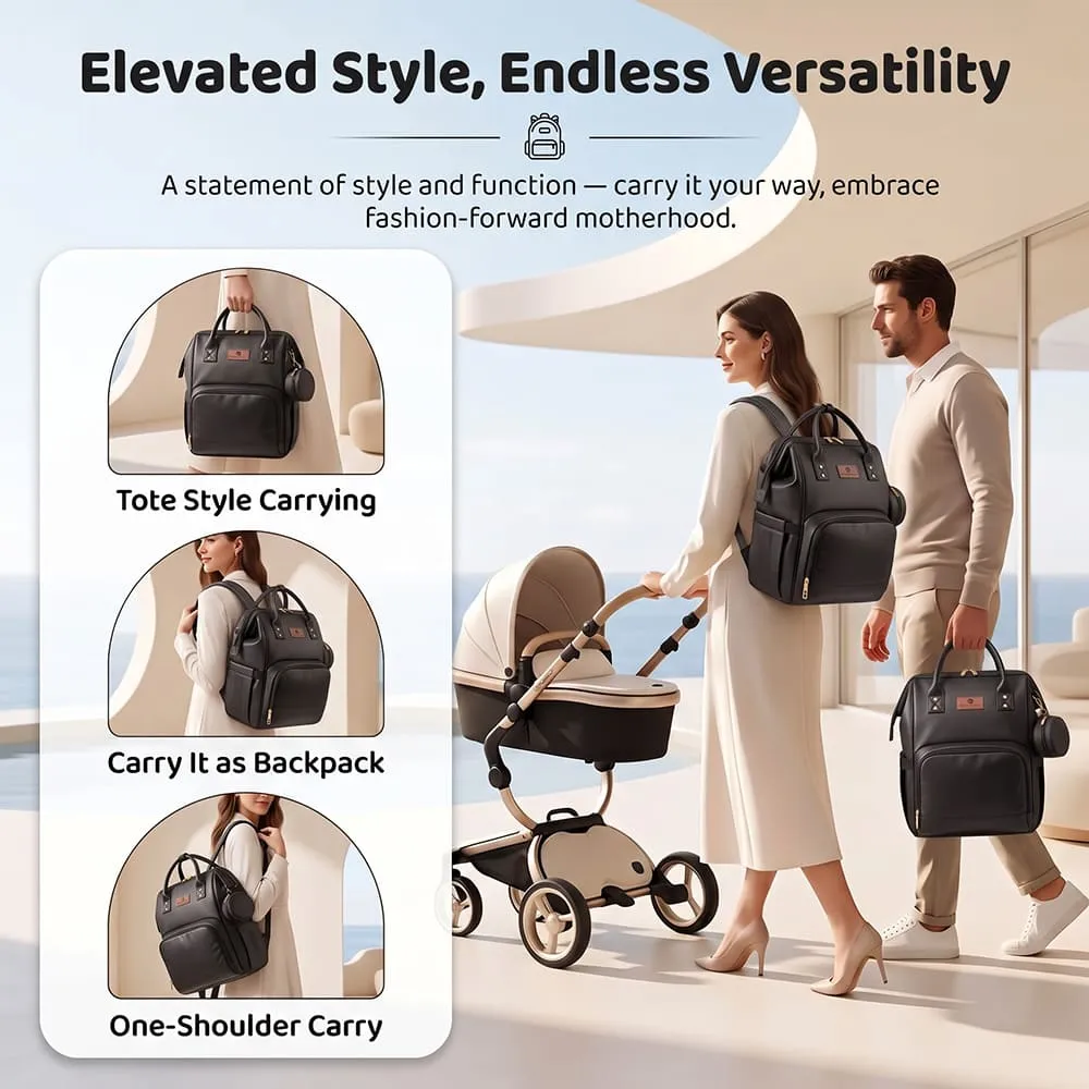 elevate style Cozy carry bag black