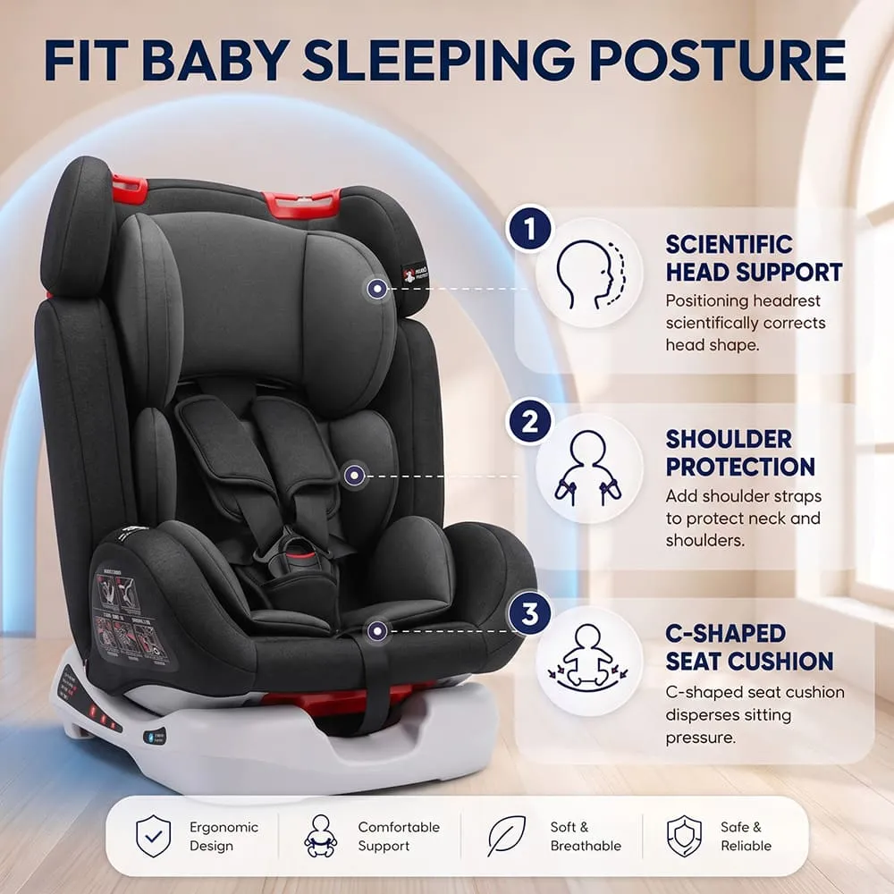 fit baby sleeping baby car seat G401 black