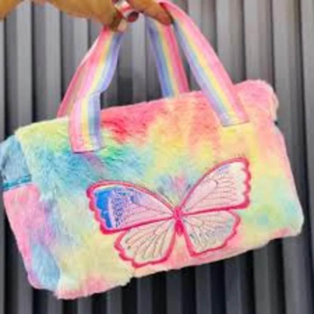 Premium feather carry bags pouch for kids