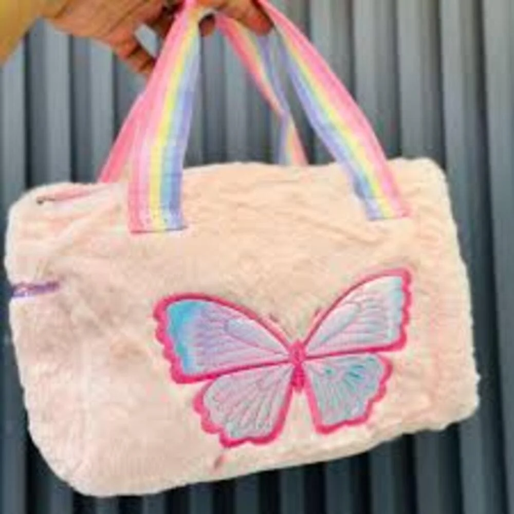 Premium feather carry bags pouch for kids