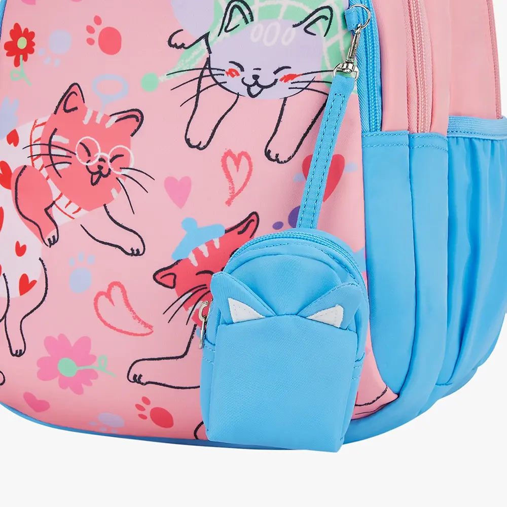 kids school bag-pink 11