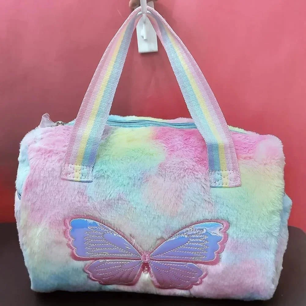 Premium feather carry bags pouch for kids