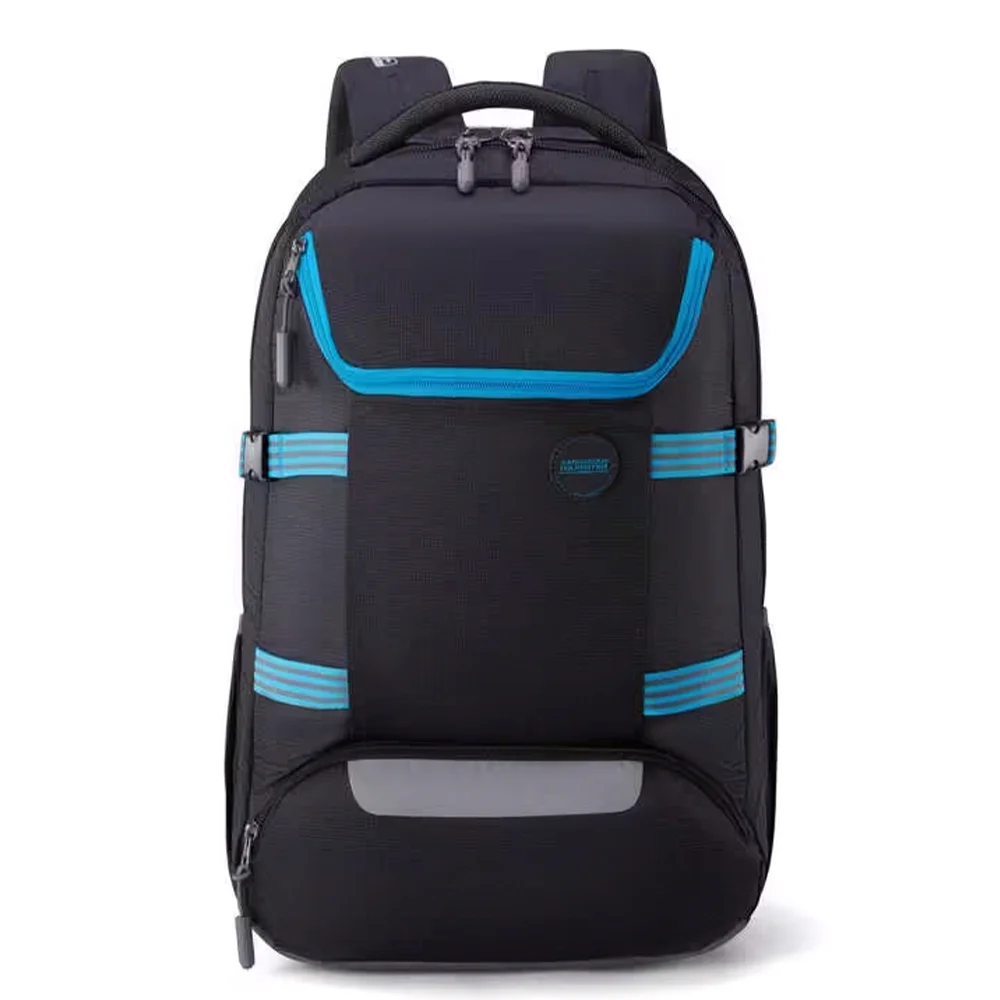 American Tourister Everyday Use Casual Bag with 2 Full Compartments, 42 Ltr Unisex Backpacks - Magna Pace style 02- Black
