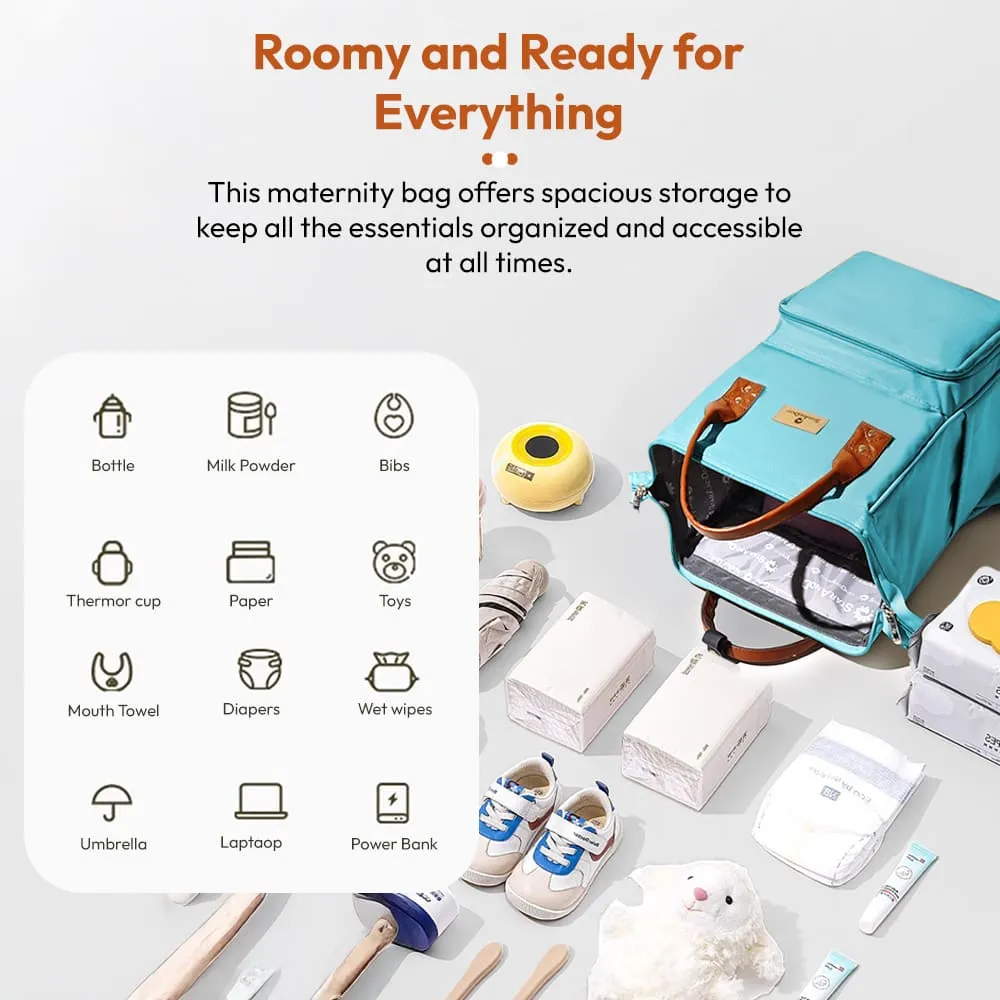 Diaper Bag With Large Capacity