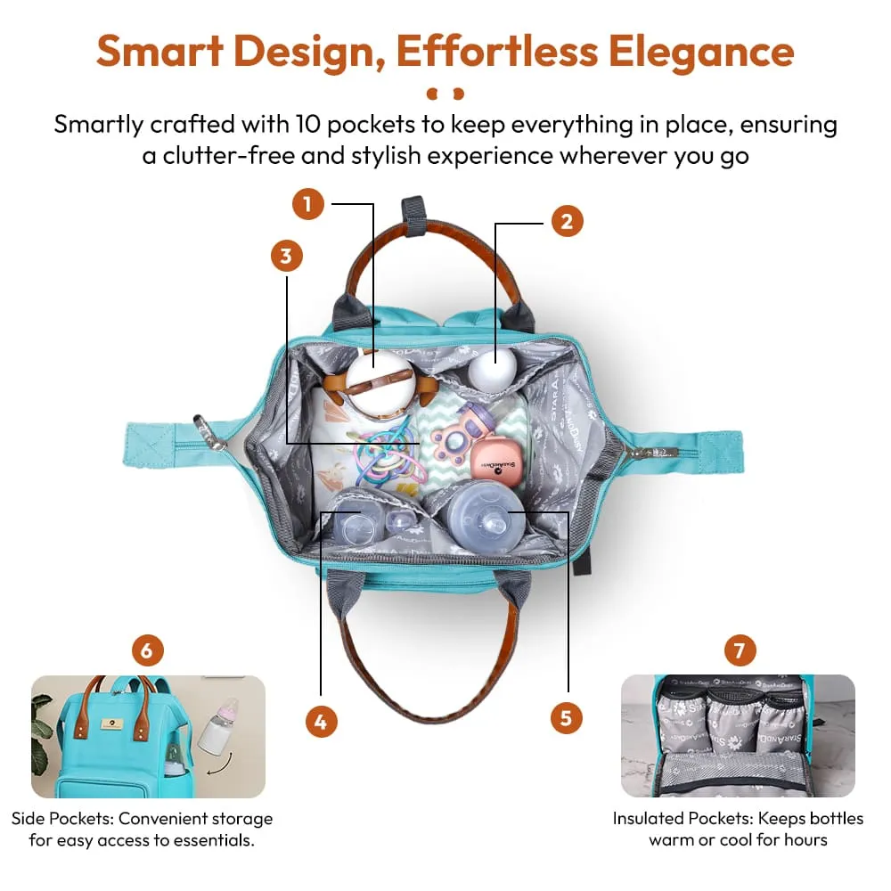 Diaper Bag With Large Capacity