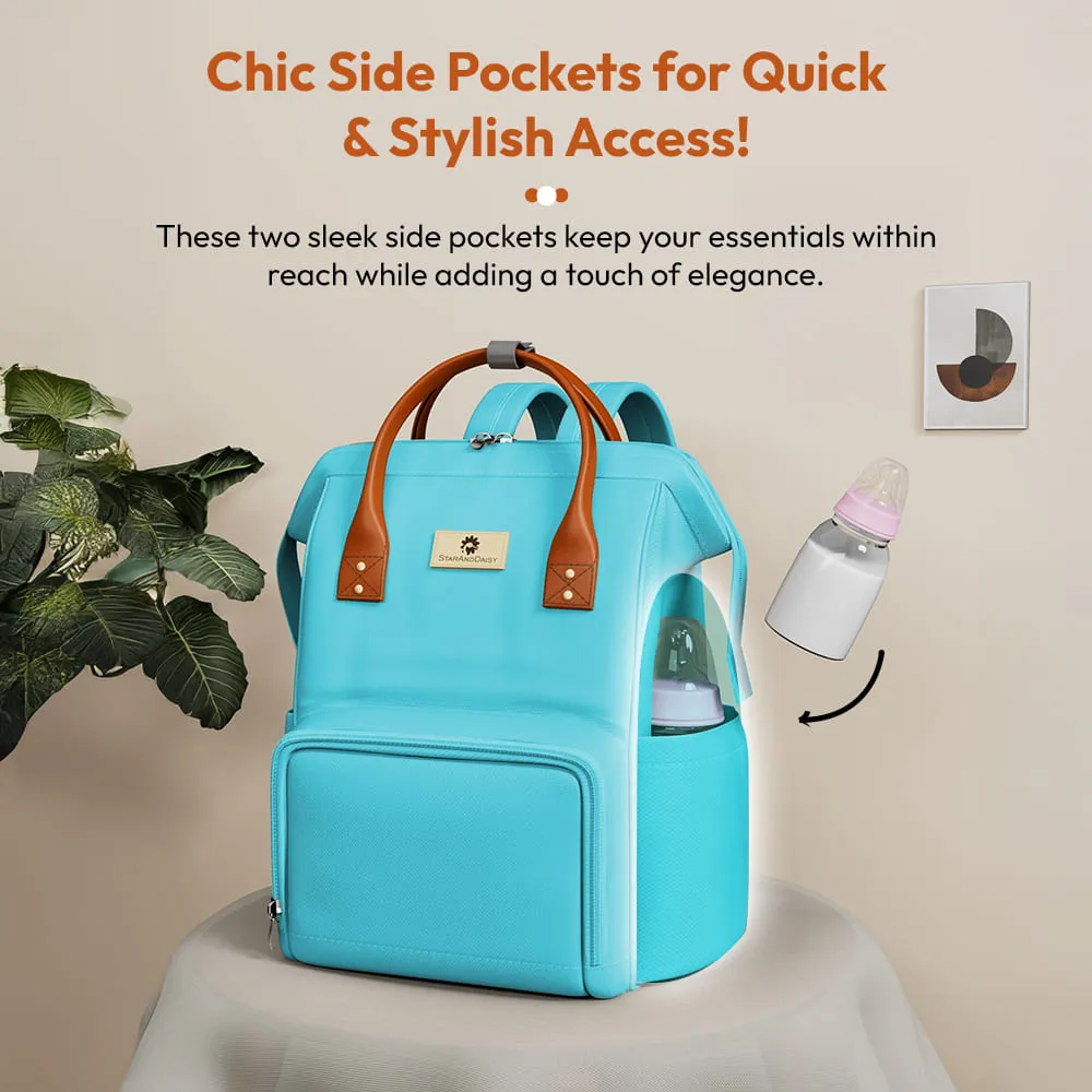 Diaper Bag With Insulated Compartments