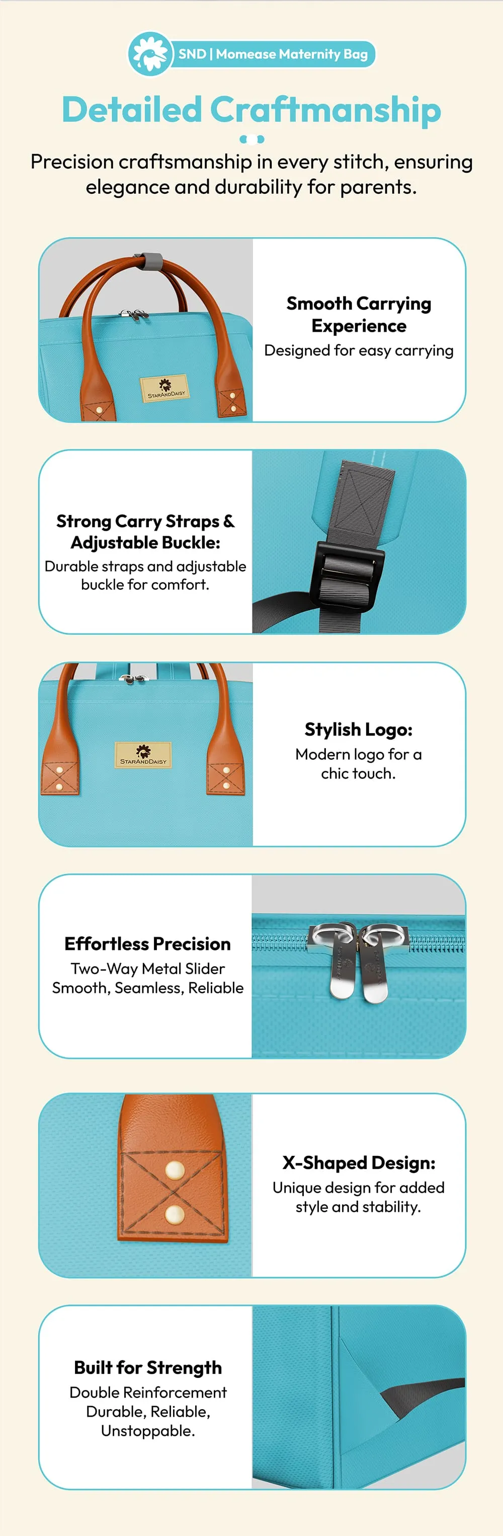Trendy Maternity Bag for Fashionable Moms