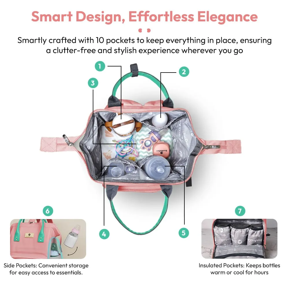 Diaper Bag With Large Capacity