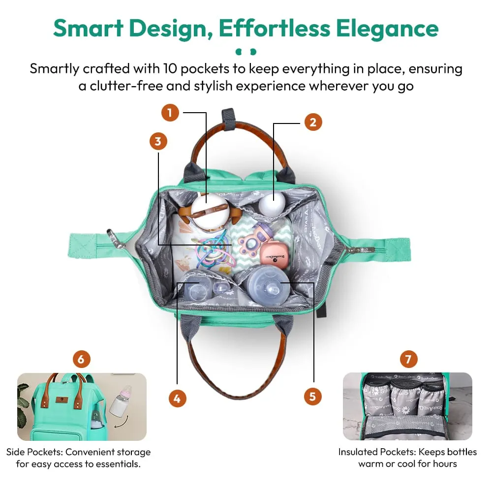 Diaper Bag With Large Capacity