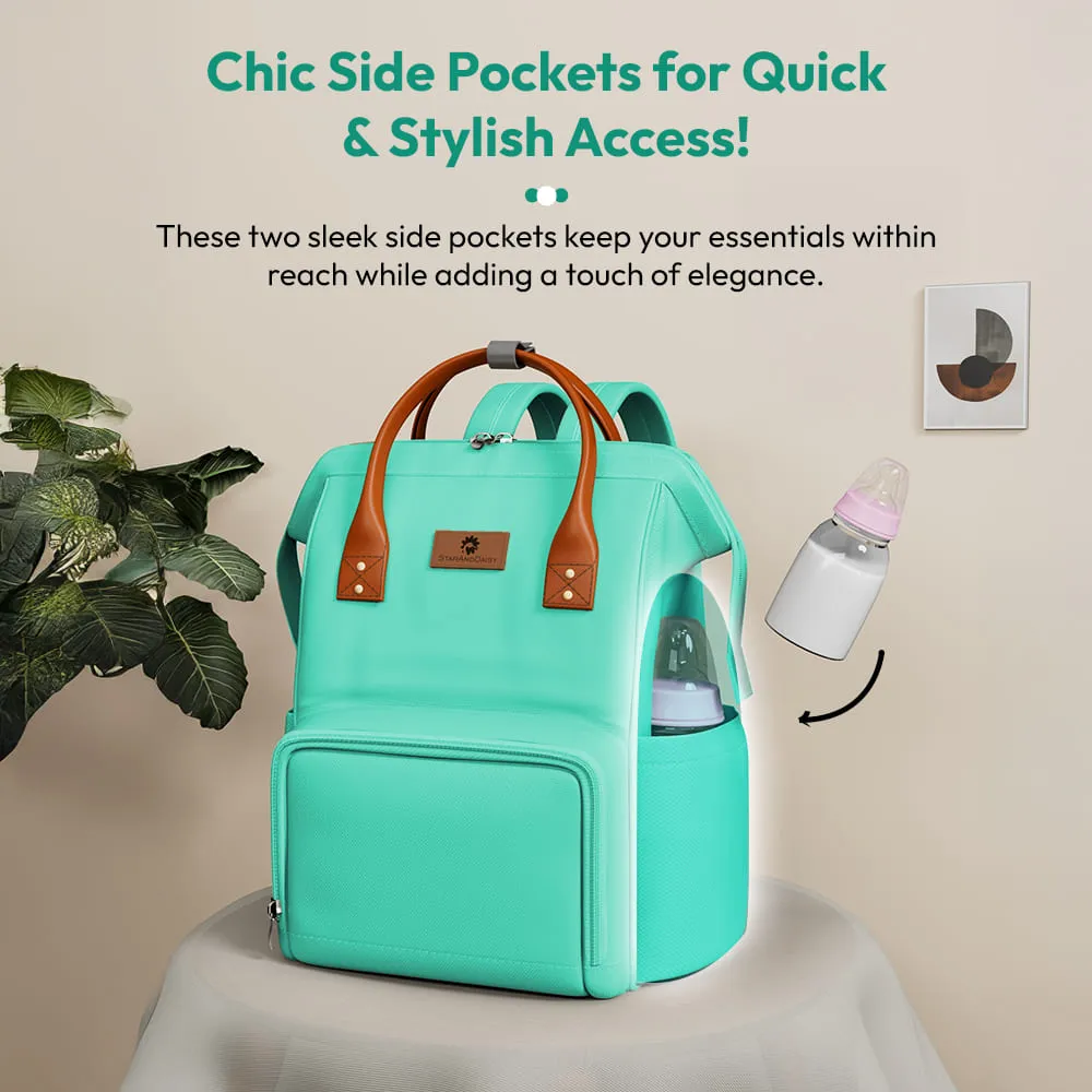 Diaper Bag With Insulated Compartments