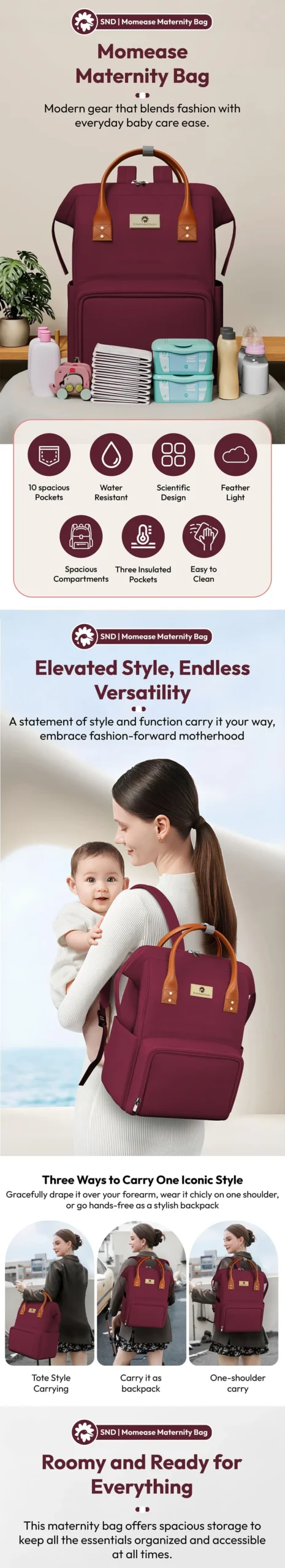 Maternity Bags for Mothers