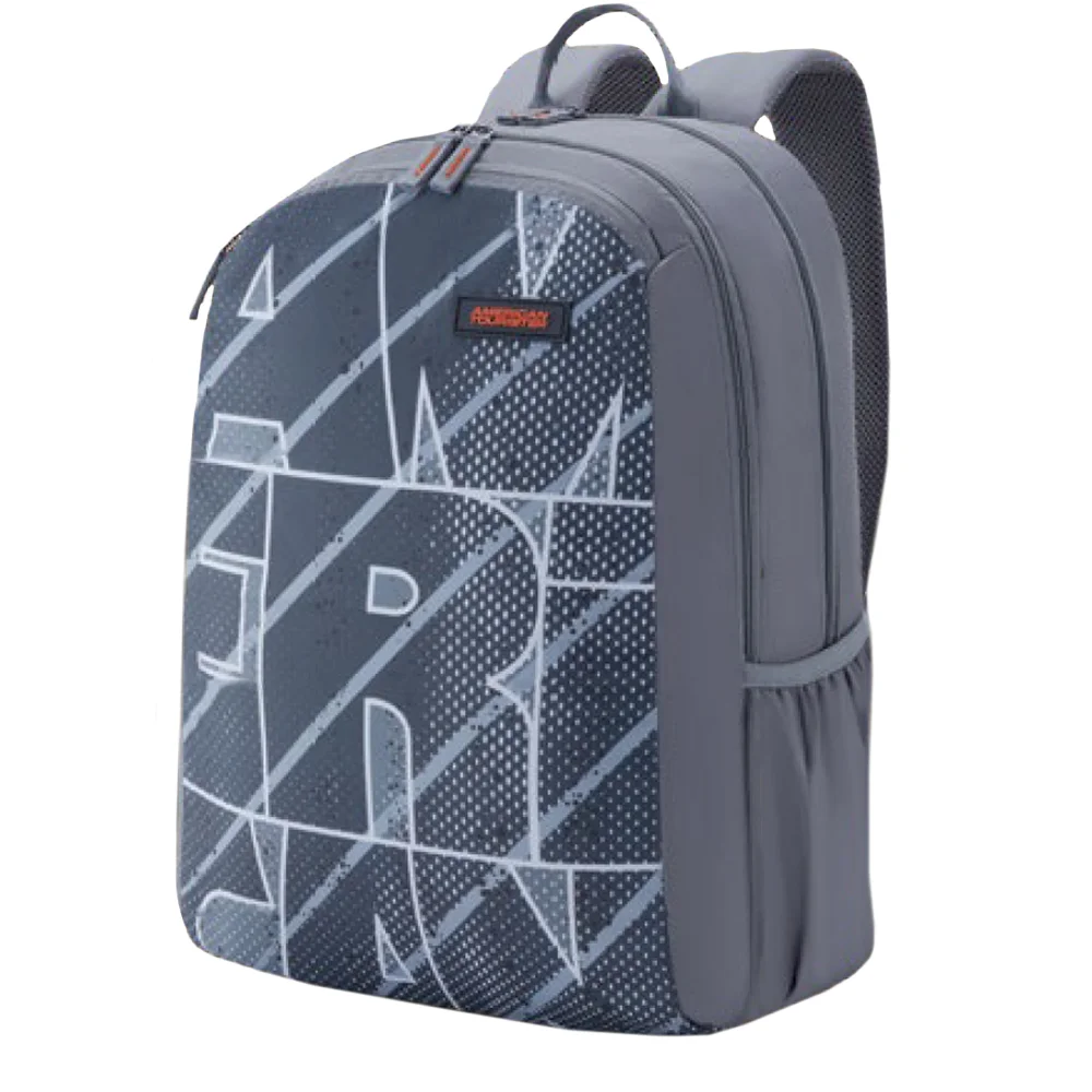 American Tourister Best School Backpack with 2 Full Compartments, 29 Ltr Unisex Backpacks - Neo 4.0L Grey