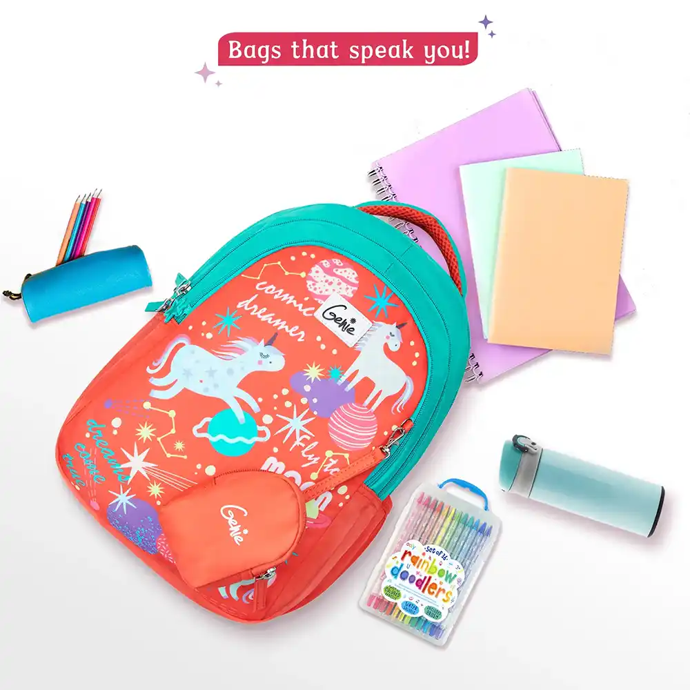 unicornstar- kids-bag-coral 2
