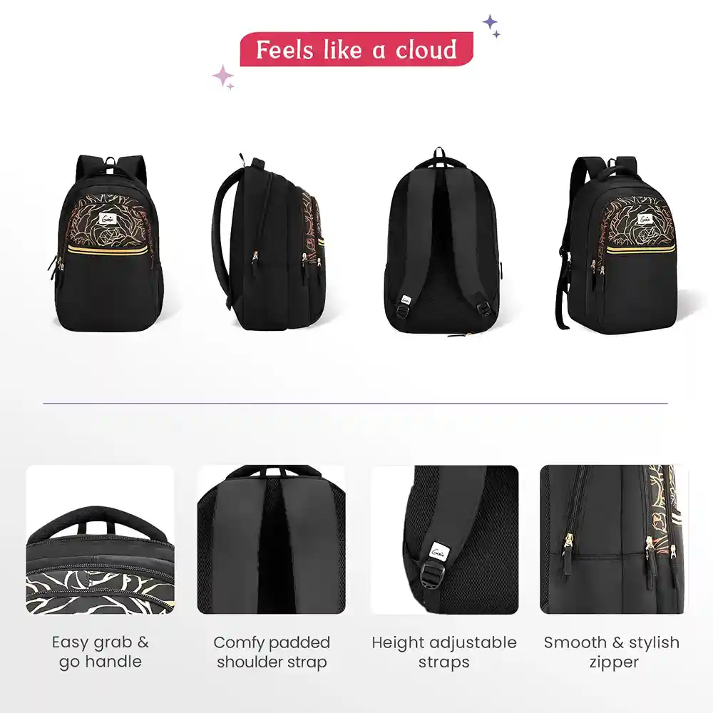 Genie Stylish Laptop Backpack with Padded Laptop Sleeve