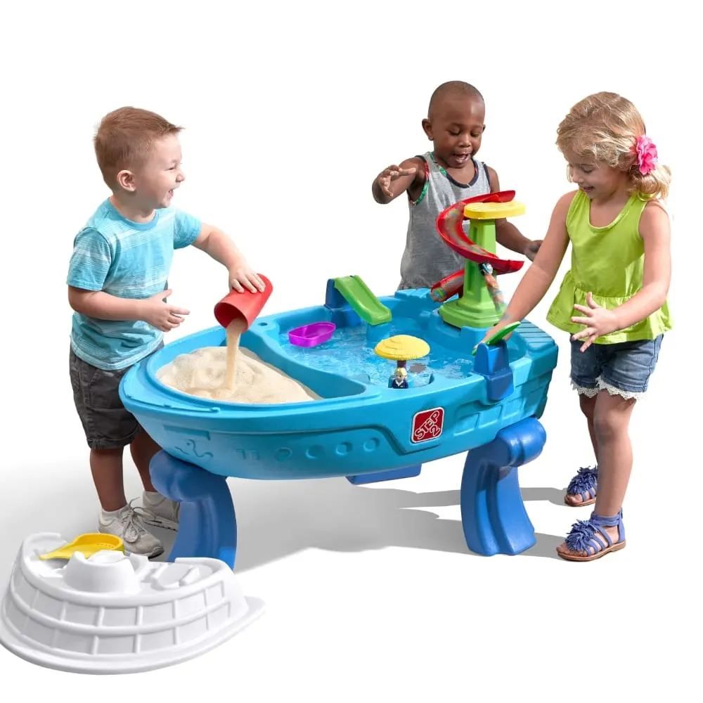 Step2 Fiesta Cruise Sand & Water Table, Sand And Water Table for Kids, Best Water Table for Children
