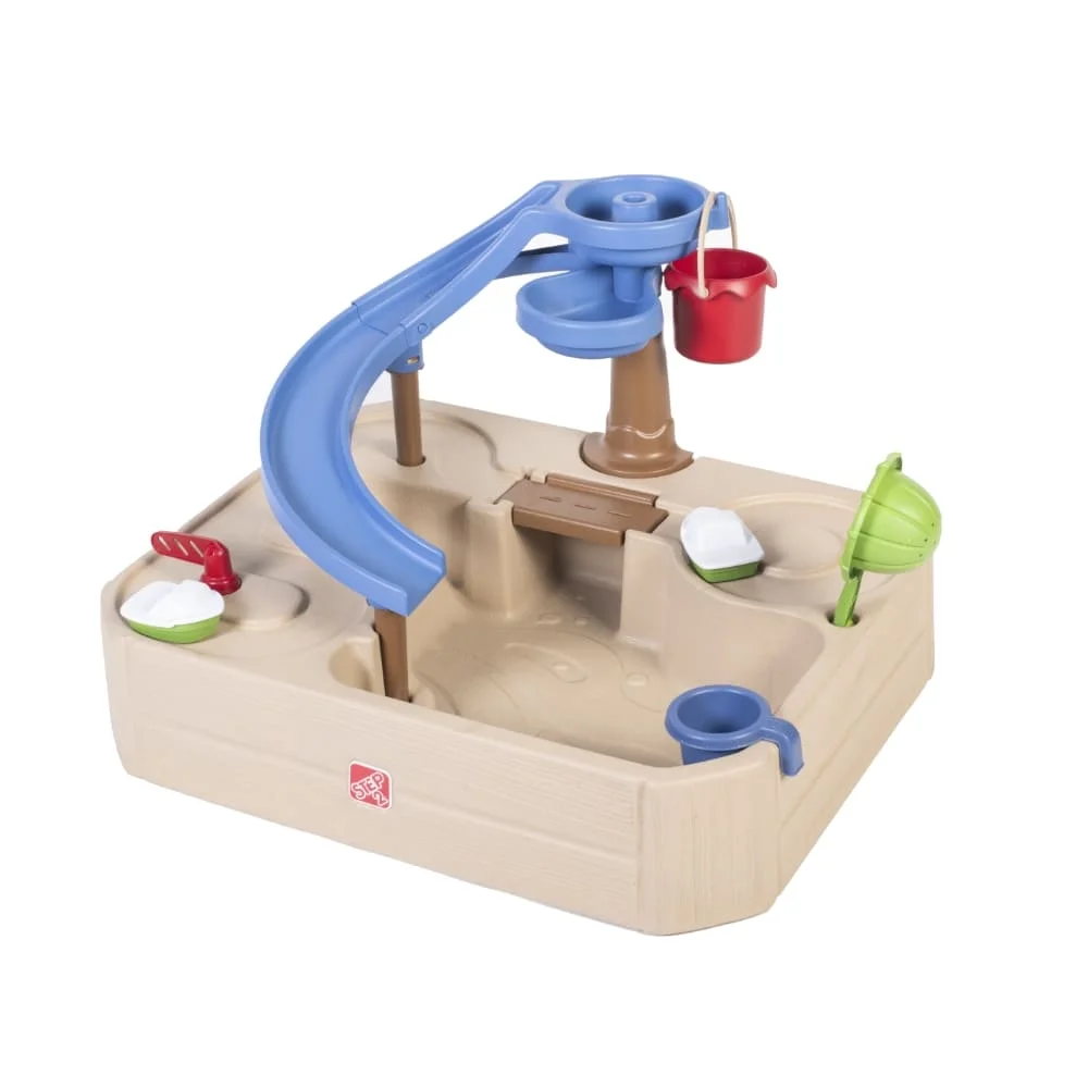 STEP2 Naturally Playfull Splashway Canal, Best Water Table for Kids, Sand And Water Table for Children