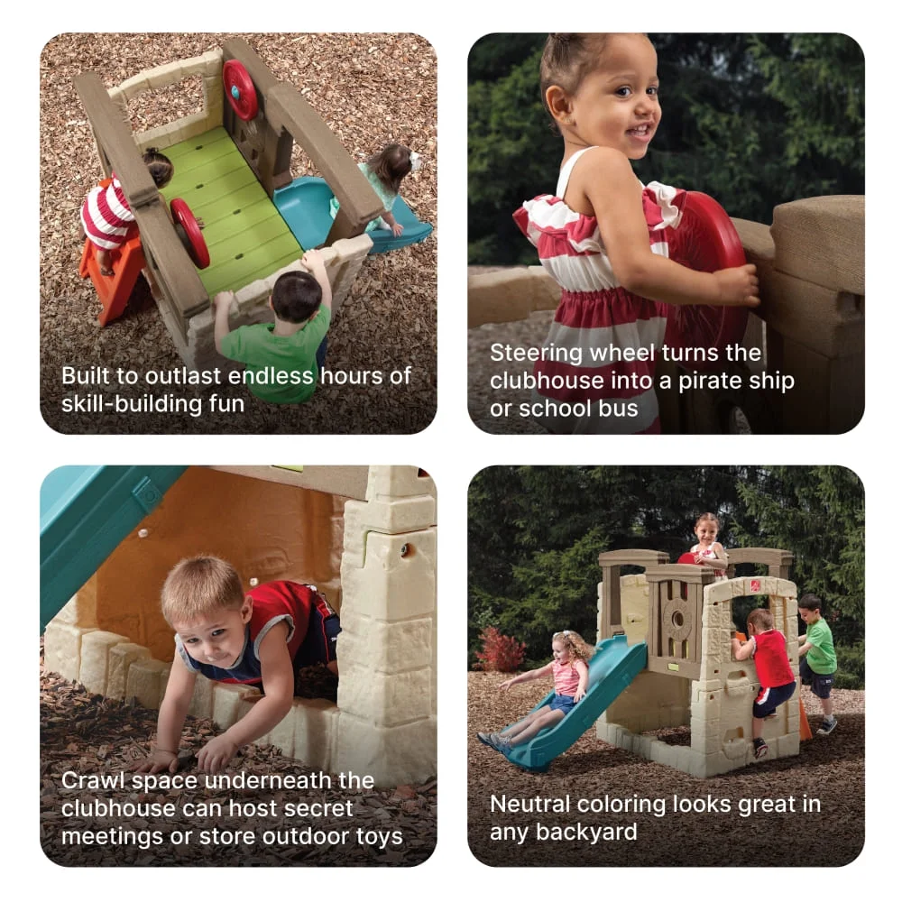 Climb and Slide Fun for Toddler