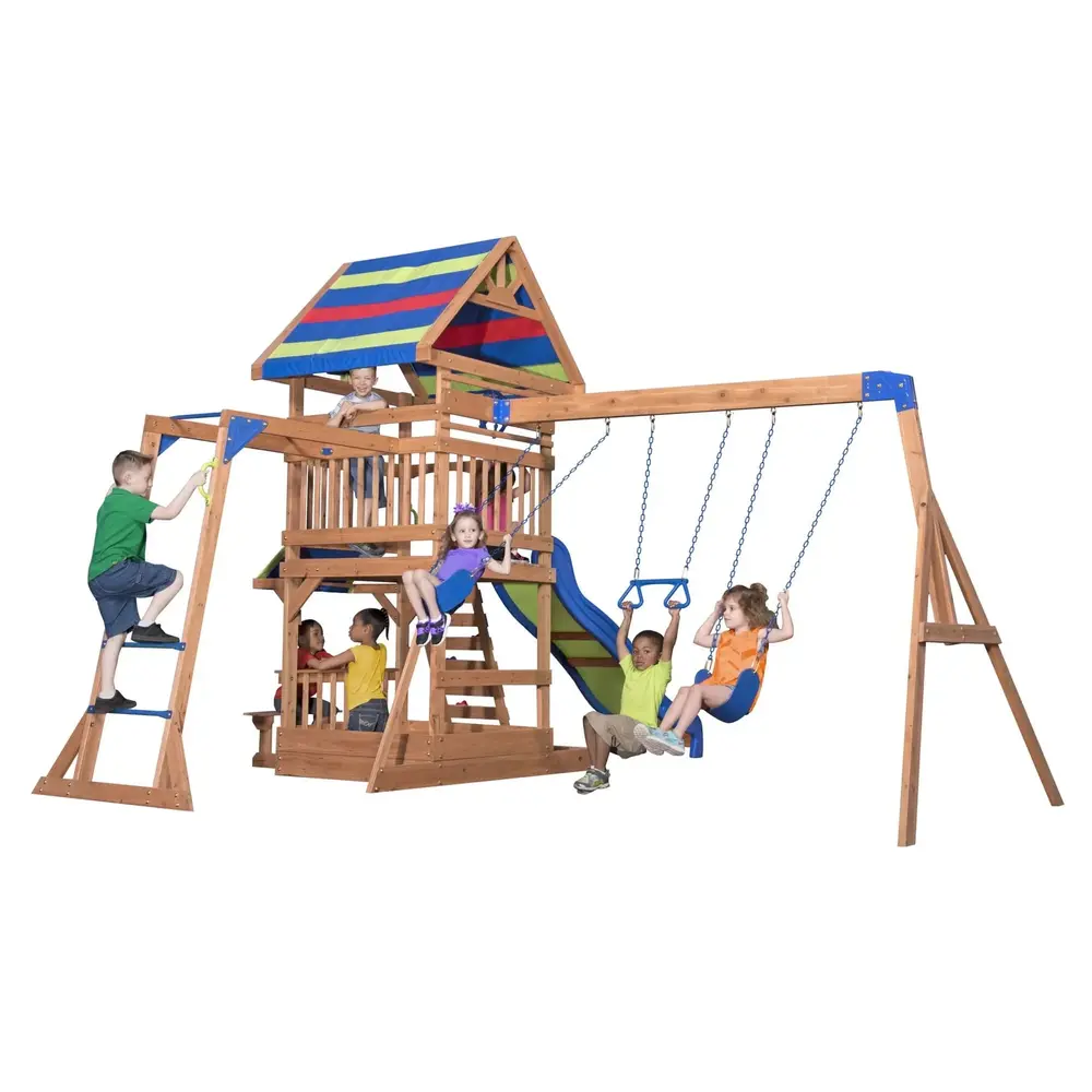 Compact Swing Set for Toddler