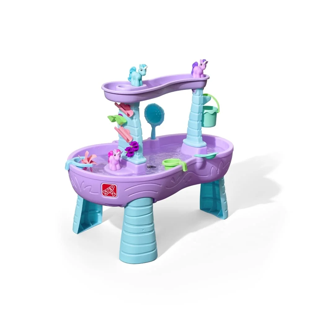 Step2 Rain Showers & Unicorns Water Table, Best Water Table for Kids, Sand and Water table for Toddler