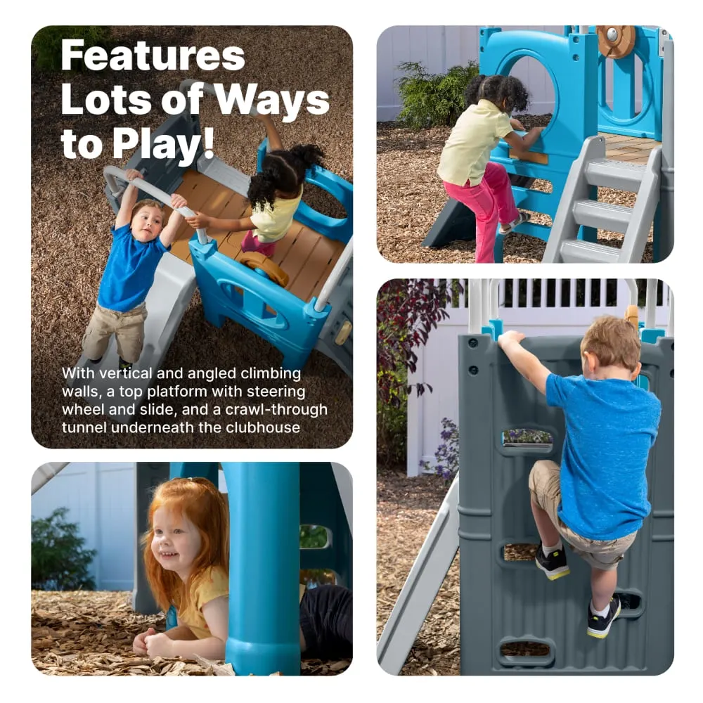 Outdoor Slide & Climber