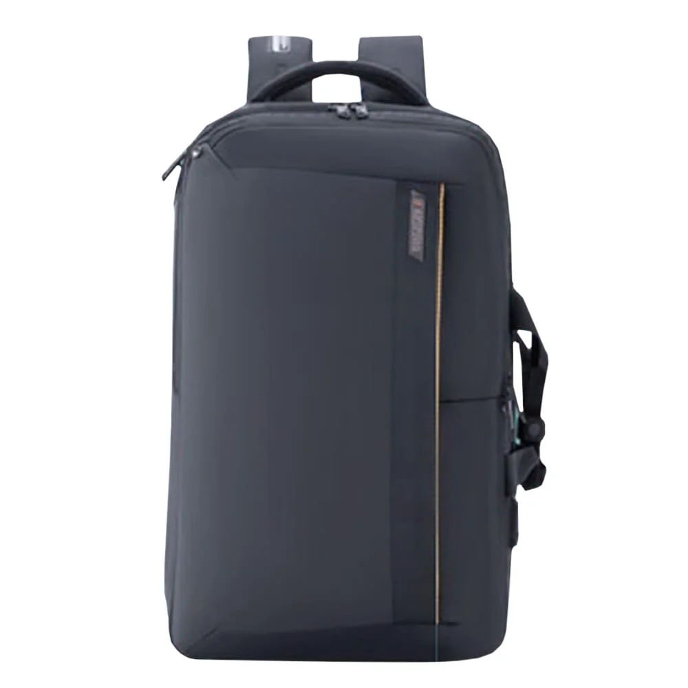 American Tourister Laptop Backpack for Kids with 3 Full Compartments, 29 Ltr Unisex Backpacks - Segno 4.0 2-way-Black