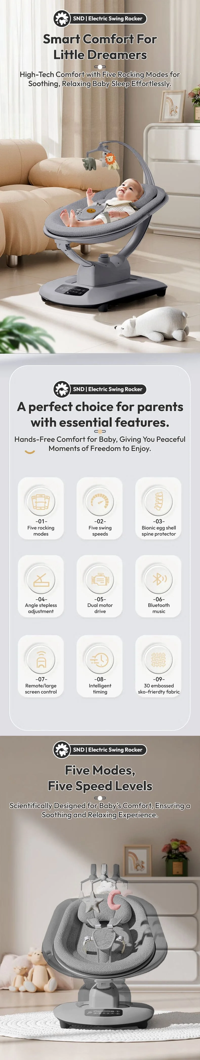 Electric Baby Rocker