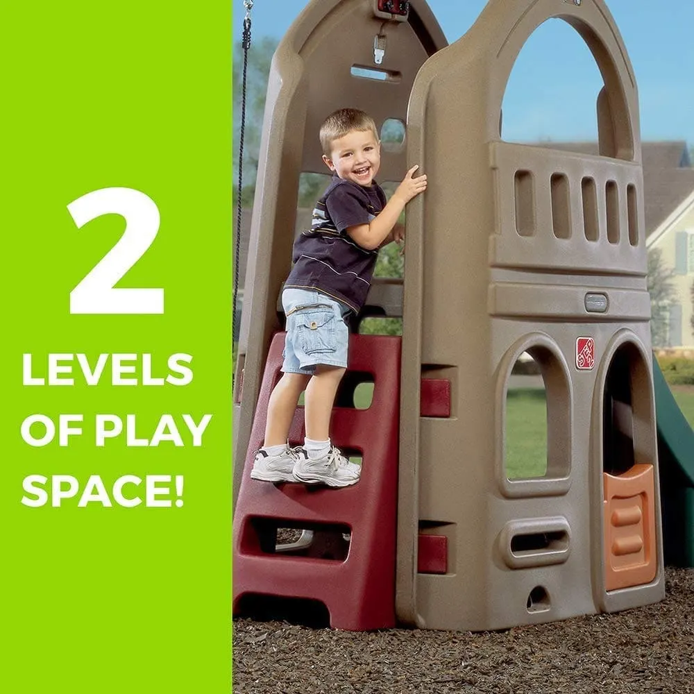 Step2 Naturally Playful Playhouse Climber & Swing Extension