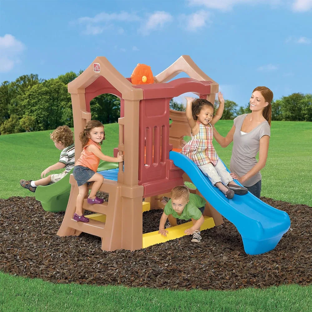Step2 Play Up Double Slide Climber For Children,