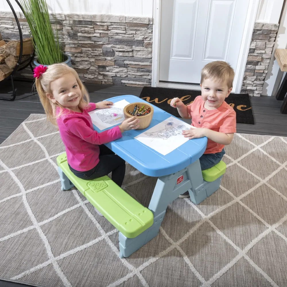 Outdoor Picnic Table for Kids