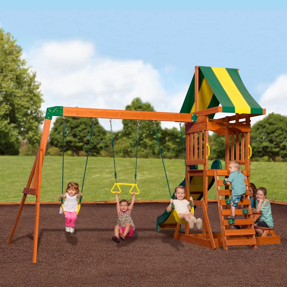 Sunnydale Play Tower with Swing