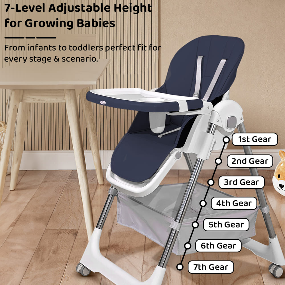 Adjustable baby feeding chair