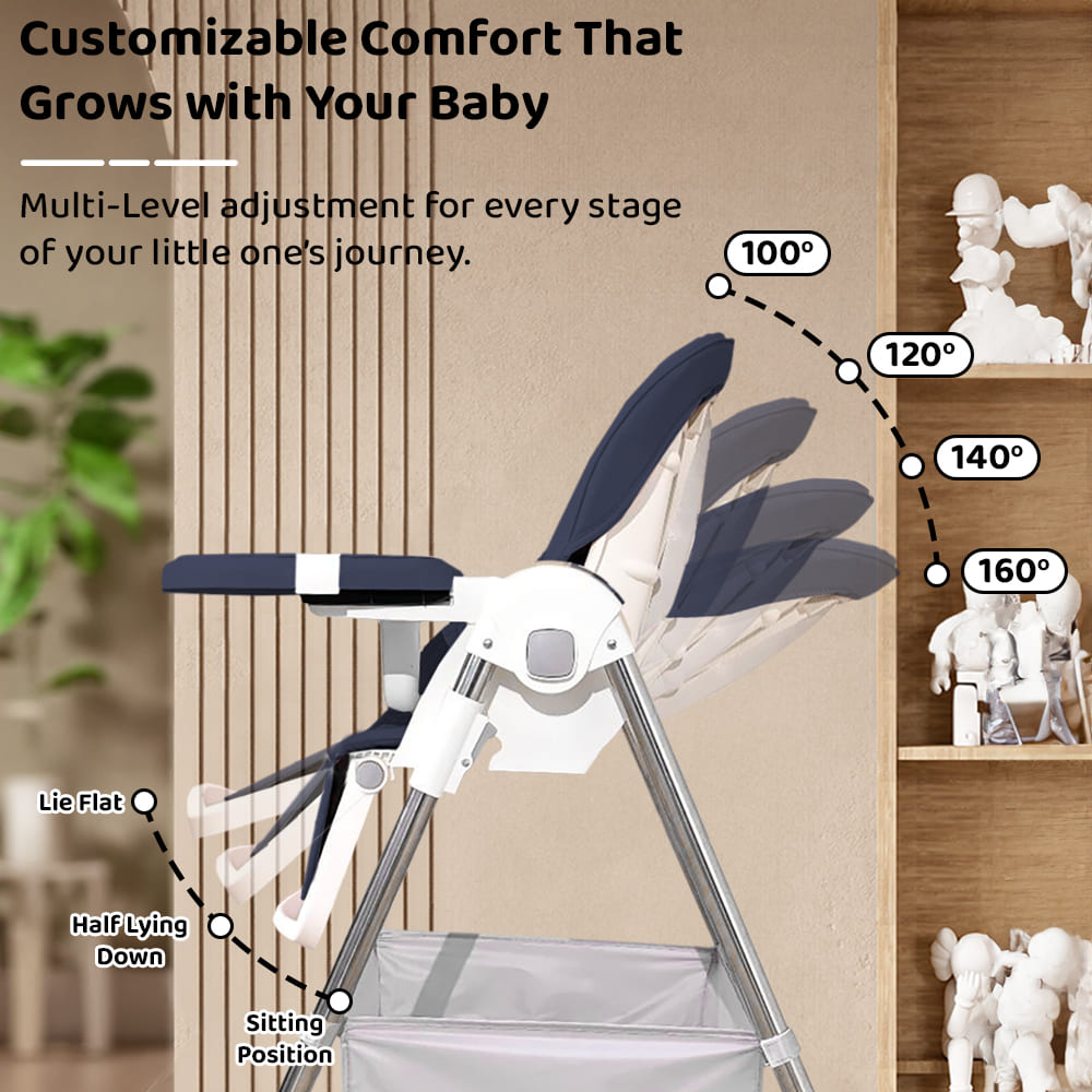 Baby High Chair with Tray