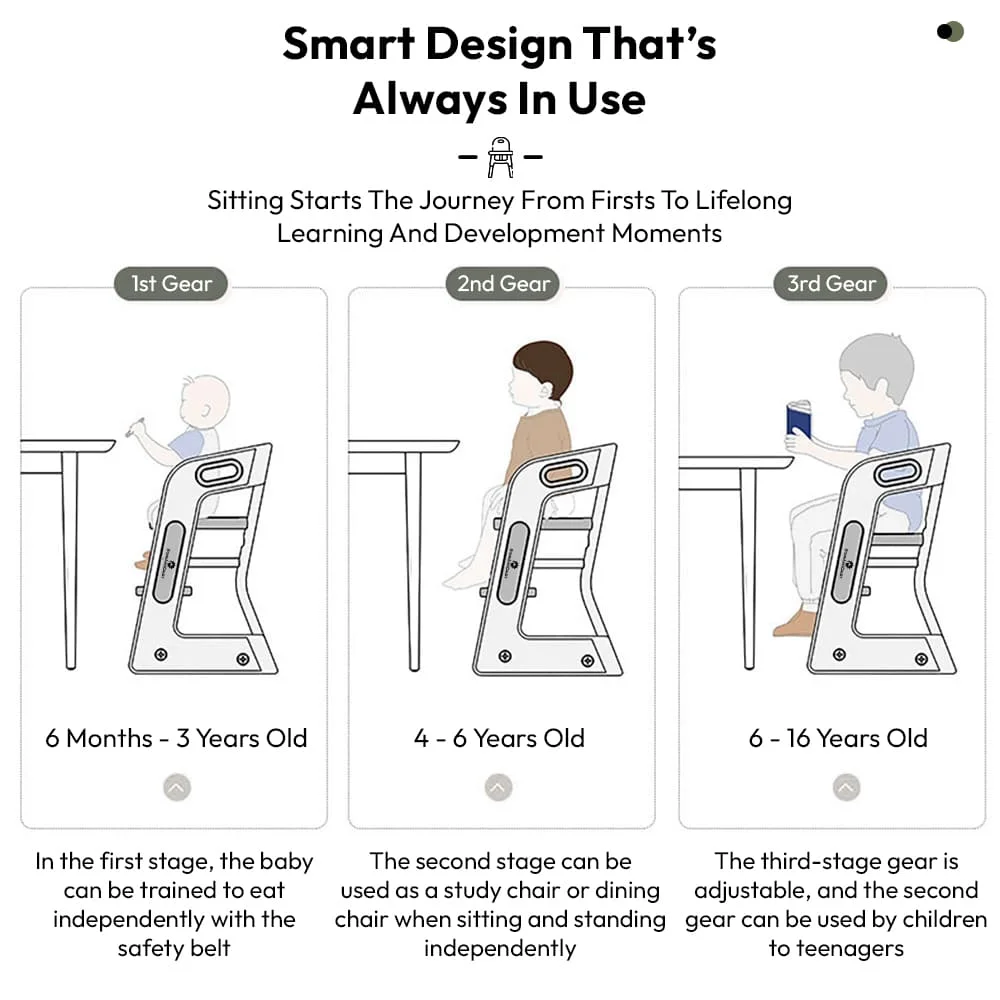 Growing Baby High Chair
