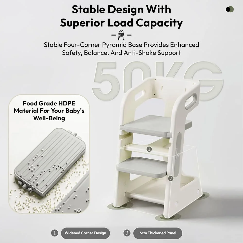 High Chair With Footrest