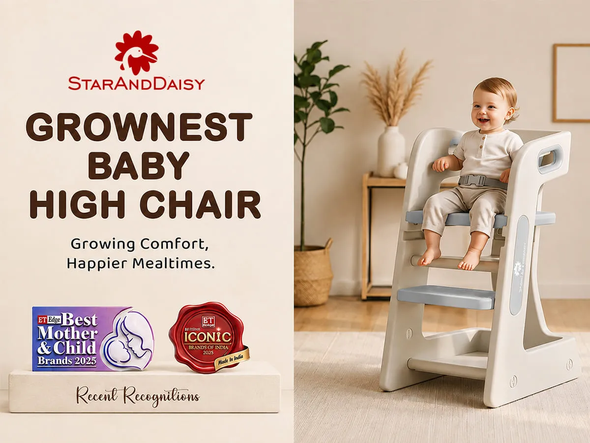 Grownest Adjustable Dining chair